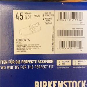 Brand new men’s birkin stock London shoe size 45
